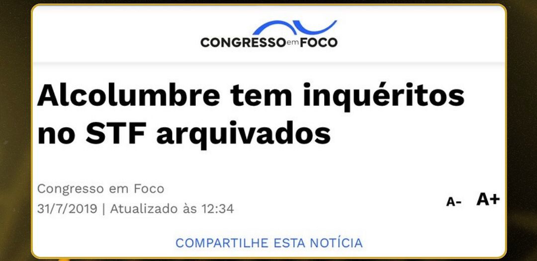 ALCOLUMBRE DOSIÊ COMPLETO